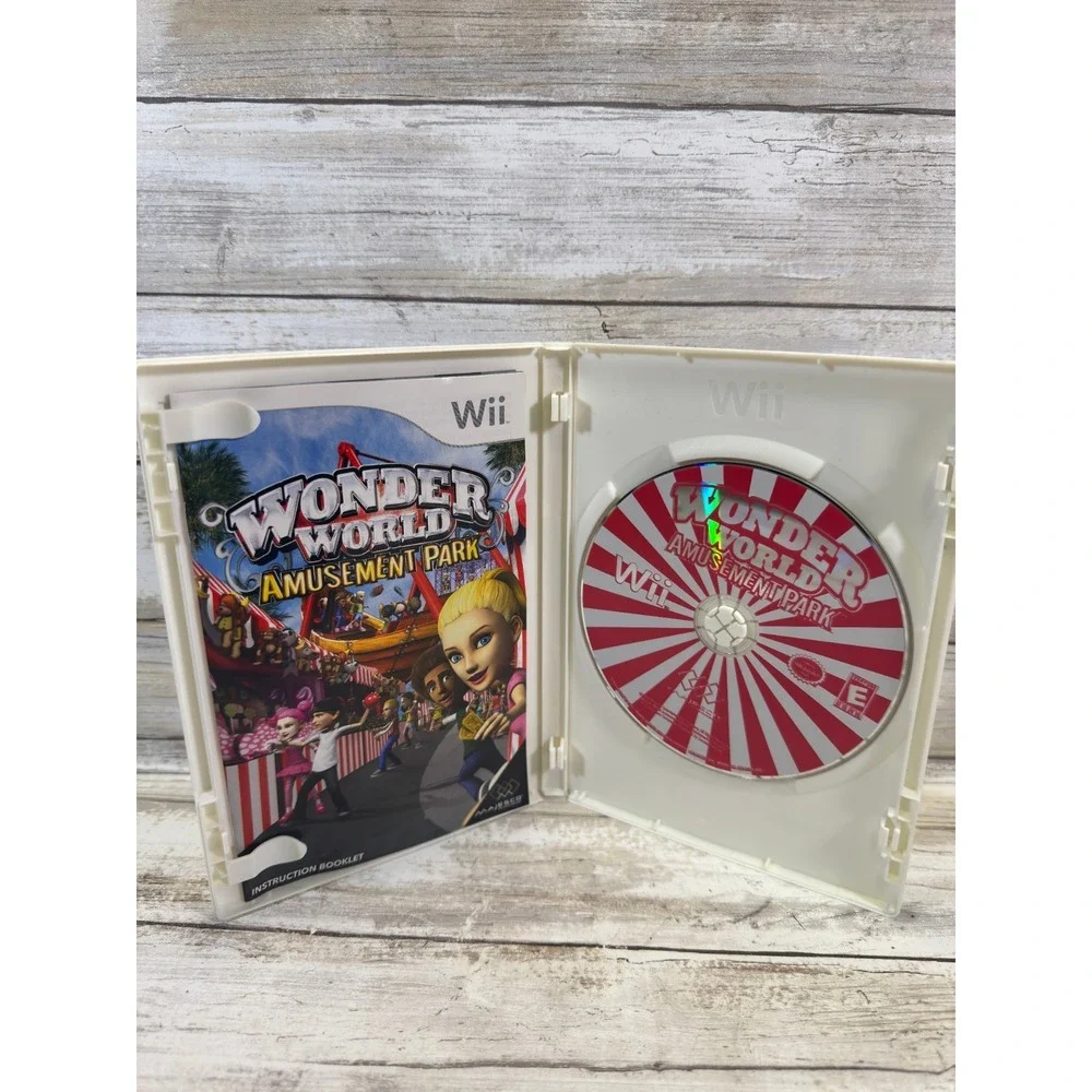 Wonderworld‎ Amusement Park Wii Game